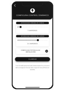 Control Dinámico V2C App