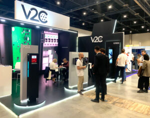 Stand de V2C en Berlín