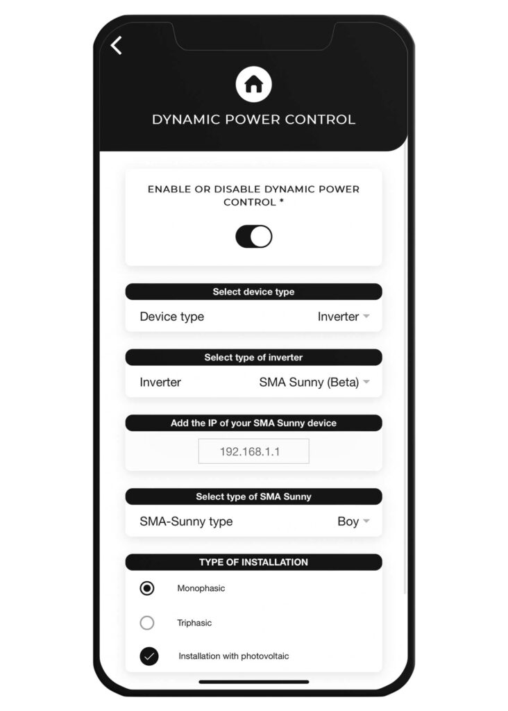 Connecting the SMA Sunny Boy Inverter to Trydan - V2C