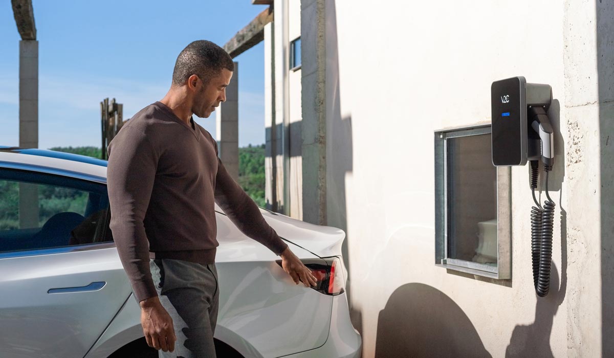 cargador de coche eléctrico en casa