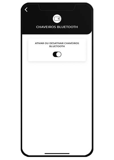 APP ativar chaveiros