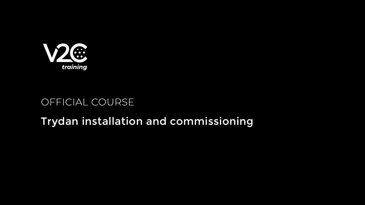 Official course – Trydan installation and commissioning