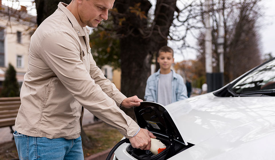 ¿Cómo cargar un coche eléctrico con placas solares?