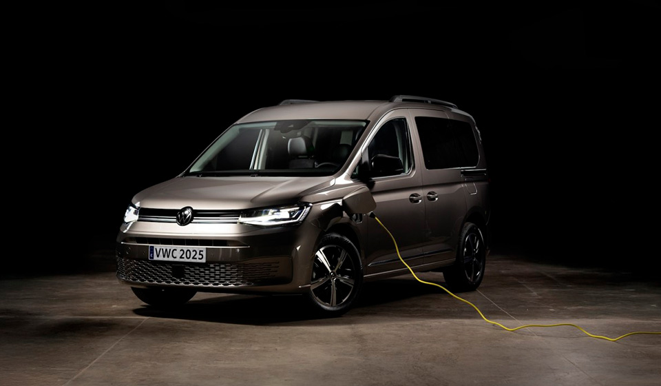 Furgonetas híbridas enchufables Volkswagen Caddy PHEV