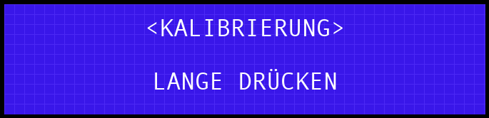 kalibrierung