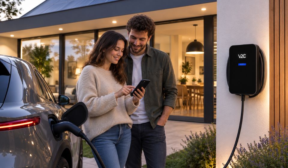 Wallbox im Smart Home intelligentes Laden