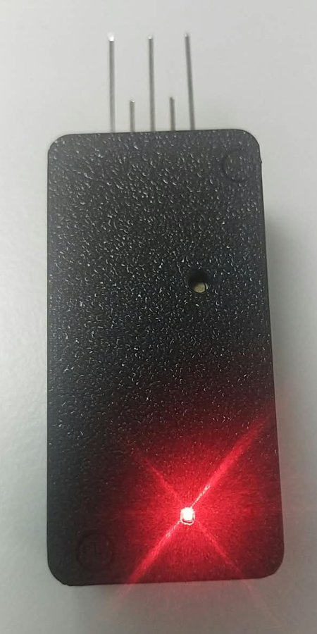 Module émetteur du kit B, voyant rouge