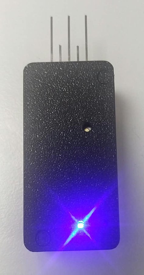 Module émetteur du kit C, voyant bleu