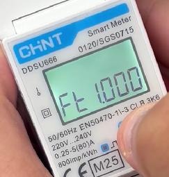 Medidor monofásico MID: factor