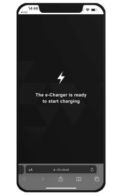 the charger is ready v2c payments